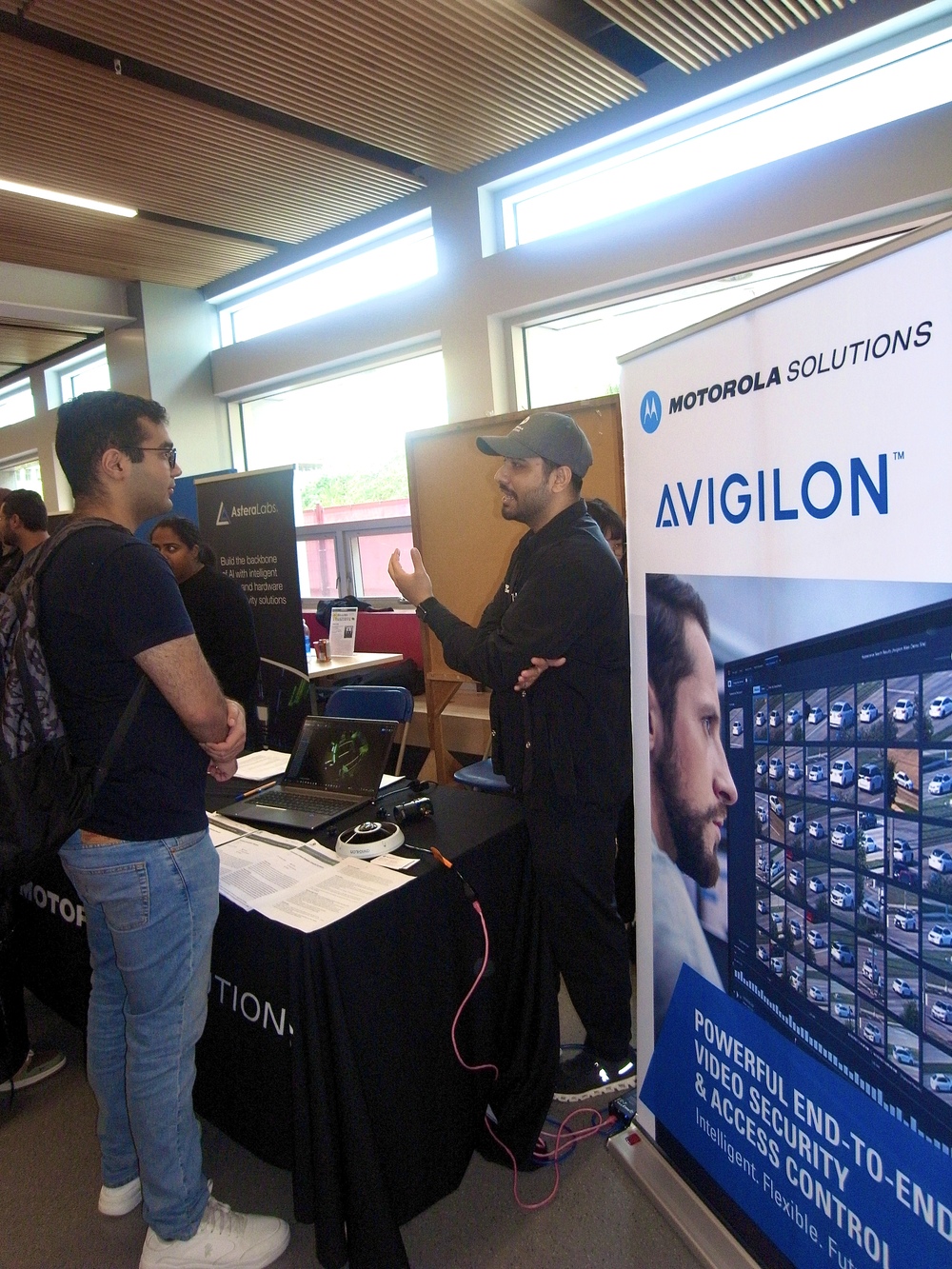 Vigilon booth
